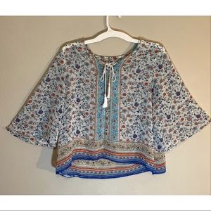 Women’s Floral Top L